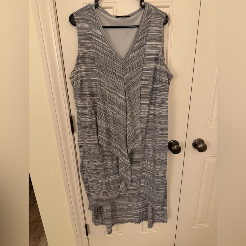 Lane Bryant Ruffle Midi Dress